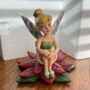Jim Shore Disney Tinker Bell Festive Fairy Figurine